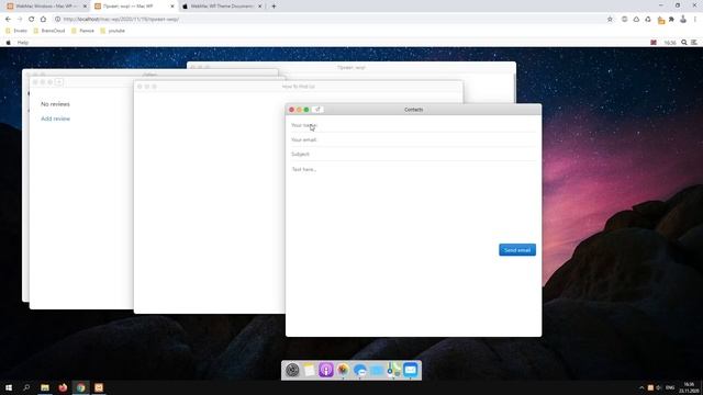 Создал крутую тему WordPress в стиле MacOS смотреть онлайн