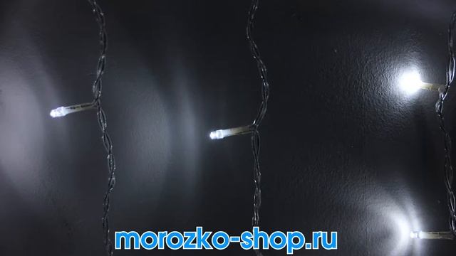 Занавес PLAY LIGHT, 400 холодных белых LED ламп, 2x2 м, коннектор, уличный, Beauty Led PCL402-10-2W смотреть онлайн