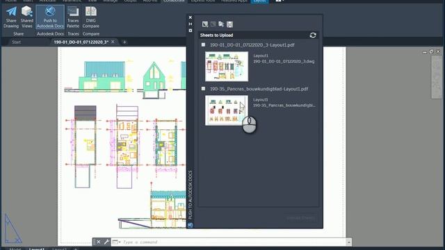 AutoCAD 2022 | Push to Autodesk Docs functie смотреть онлайн