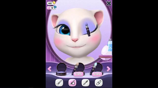 Моя Говорящая Анджела #2 Говорящая Анжела +Том Игра как мультик Смотреть Анжелу