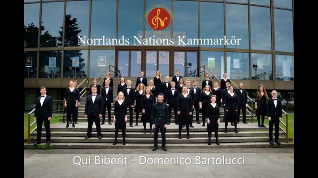Norrlands Nations Kammarkör - Qui Biberit (Domenico Bartolucci) смотреть онлайн