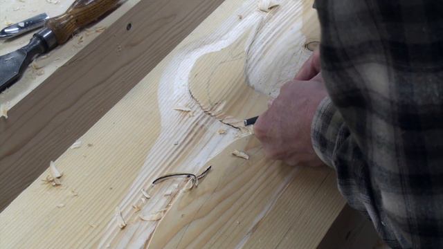 How we carved the Loon in the Lake House Timber Frame смотреть онлайн