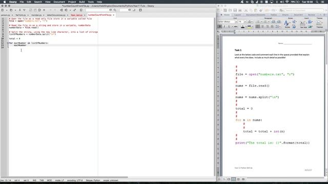 GCSE Python Skills - Lists, Files and Loops смотреть онлайн