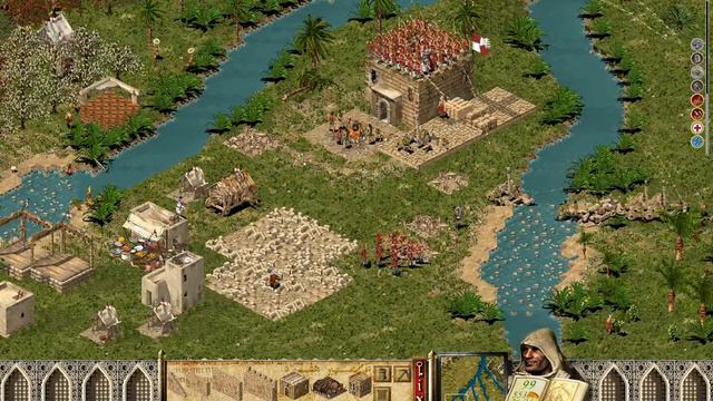 Stronghold Crusader Extreme mission 9 (easy&fast win) смотреть онлайн