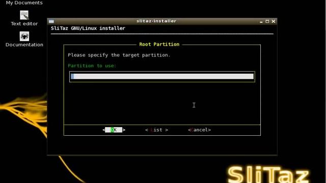 Slitaz 3 GUI -Part #1 - Installing смотреть онлайн