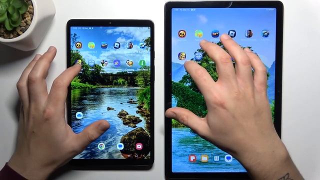 Samsung Tab A9+ Vs A9 Speed Test App