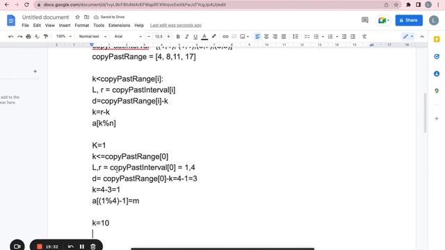 Python solution for C. Mark and His Unfinished Essay || Codeforces Round #807 (Div. 2) смотреть онлайн