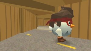 ПОПАЛ В ЗАКУЛИСЬЕ В ЧИКЕН ГАН Хоррор в Чикен Ган #50 BACKROOMS in Chicken gun | МАТХЕКС