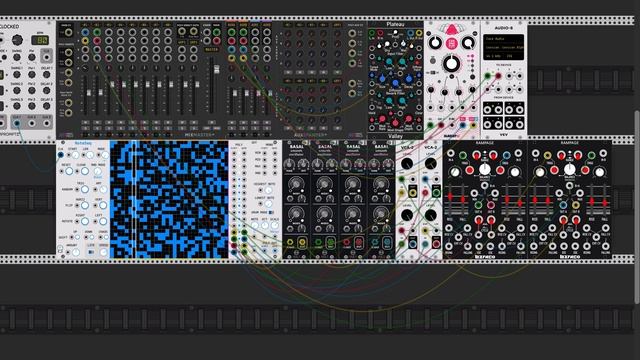 Космический Ambient звук в VCV Rack: накрутка вместе с GeoGenik [zwook] смотреть онлайн