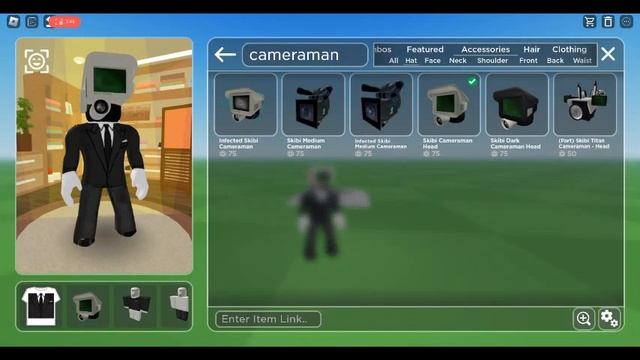 как сделать скин камерамена в роблокс смотреть онлайн