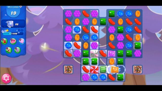 Candy Crush || Level 1583 || Gameplay walkthrough || Super Hard Level || Bonus Not Used || 1 star смотреть онлайн