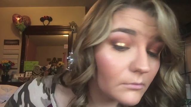 Holiday Glam Tutorial Red and Gold смотреть онлайн