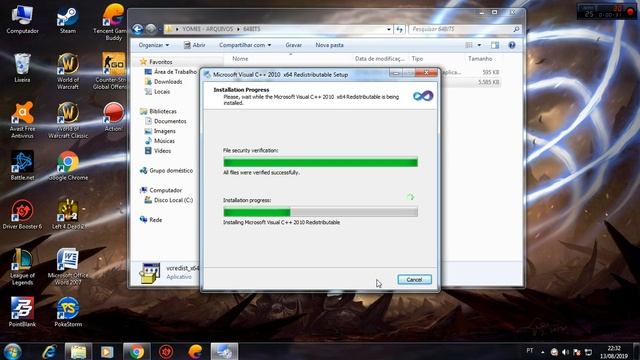 Como consertar o Error (msvcp100.dll) e (0xc000007b) do theforgottenserver смотреть онлайн
