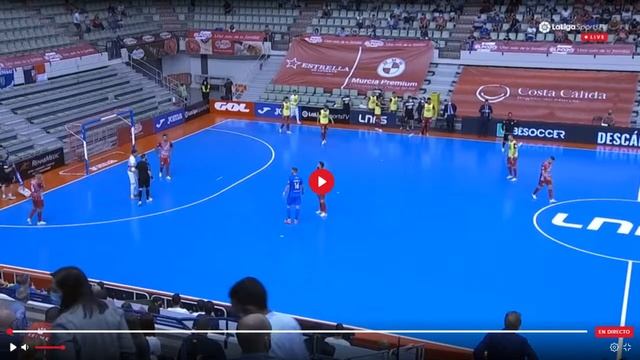 ElPozo Murcia Costa Cálida – Viña Albali Valdepeñas Cuartos de Final del Playoff de la LNFS смотреть онлайн