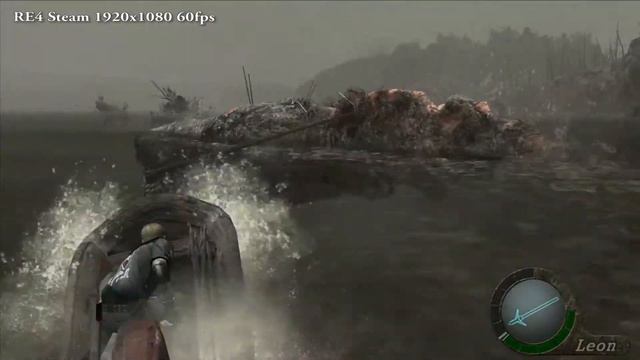 Resident Evil 4 / Biohazard 4 Lake Boss Steam HD Version смотреть онлайн