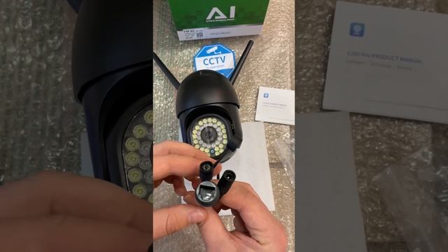 Черная 4G камера видеонаблюдения V380 V36 bitahon.ru смотреть онлайн