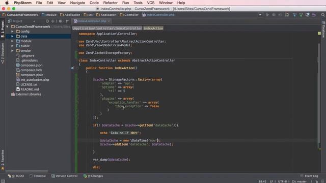 Cache com Zend Framework 2 смотреть онлайн