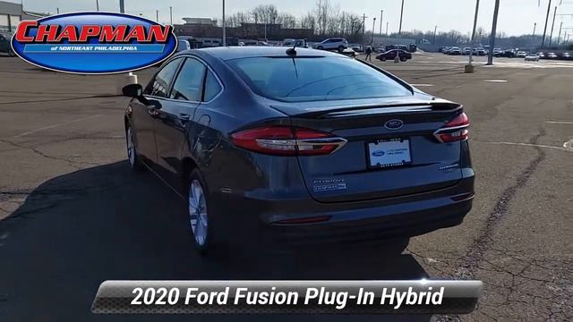 Certified 2020 Ford Fusion Plug-In Hybrid Titanium, Philadelphia, PA A50091A смотреть онлайн