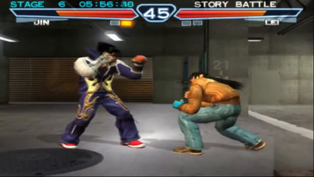 Tekken 4 (PS2) walkthrough - Jin смотреть онлайн