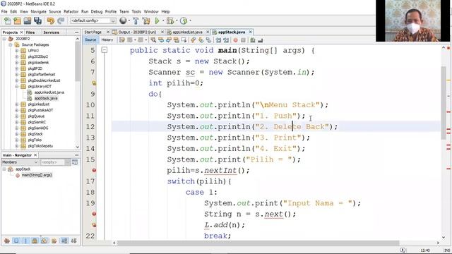 Bahasa Pemrograman: Aplikasi Pustaka Tipe Data Abstrak Bahasa Java смотреть онлайн