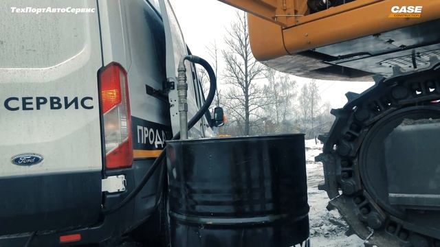 Первый 70 тонный экскаватор CASE начал работу в Ленобласти смотреть онлайн