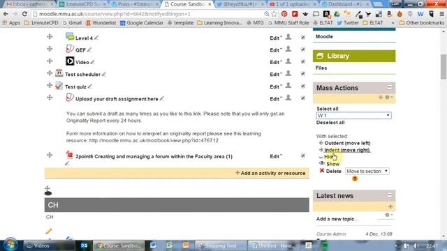 #31 Using the Mass Actions block in Moodle смотреть онлайн