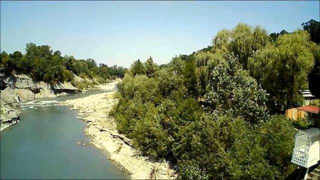 Чудо природы. Перекаты реки Белой. Полёт квадрокоптера. #146