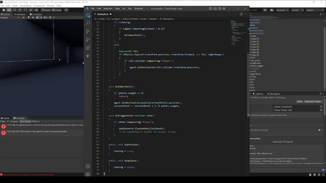 Нейросеть написала искусственный интеллект в Unity/Как пользоваться ChatGPT/ Как создать ИИ в юнити