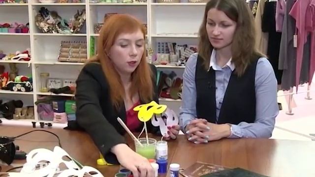Как сделать карнавальную маску смотреть онлайн