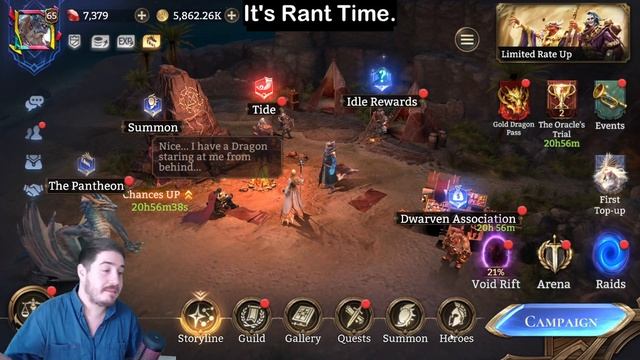 IT IS TIME FOR A RANT. ⁂ DAY 56 F2P ⁂ Watcher of Realms смотреть онлайн