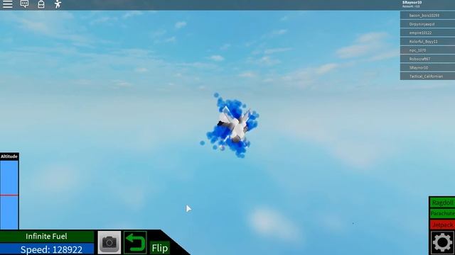 Getting launched into space at the speed of light, reaching unthinkable heights, and dying ROBLOX смотреть онлайн