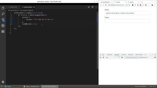 09.- Jquery? de 0 a 100 [Pluging DateRangePicker/DateTimePicker ] смотреть онлайн