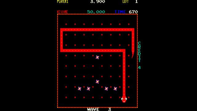 Nibbler Прохождение (1982) смотреть онлайн