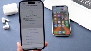 iPhone 14 Pro зависает при переносе данных со старого айфона. 4 способа
