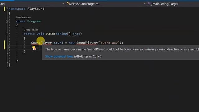 How to play sound | C# .NET смотреть онлайн