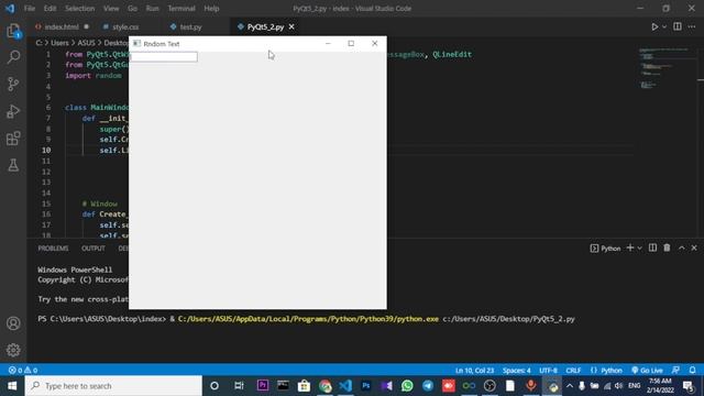 آموزش برنامه نویسی گرافیکی [7] ساخت Line Edit (input) смотреть онлайн
