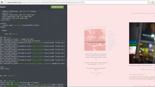 How To Add In More Links To Your Tumblr Theme смотреть онлайн