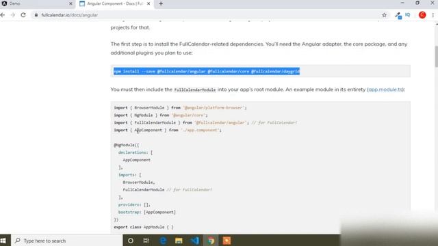 Fullcalendar implement and event add angular || Angular Full Calender || Angular || Angular Tutoria смотреть онлайн