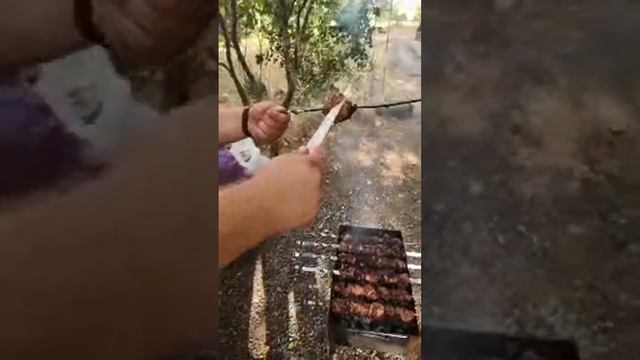 03.09.24 Жарим шашлык во дворе😊 смотреть онлайн