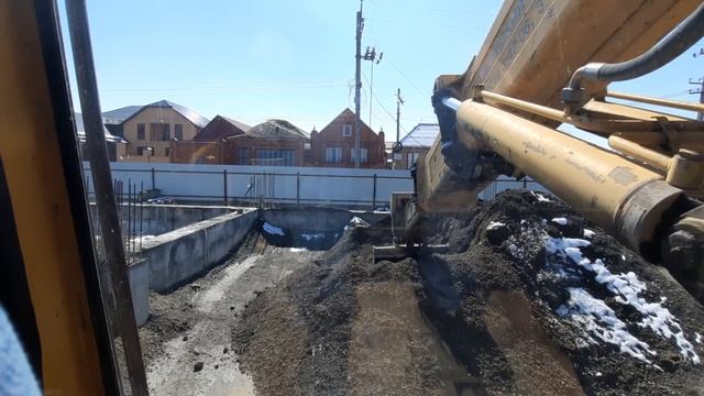 Засыпка фундамента! удс 214