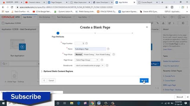 Oracle APEX Tutorial - 3 (Create Dynamic List of Course) смотреть онлайн