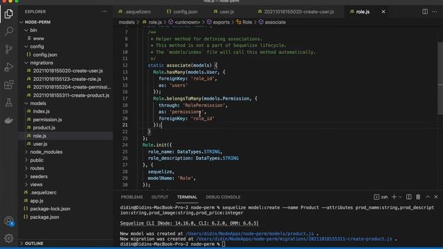 Authentication Role Permission API using Node Express MySQL смотреть онлайн