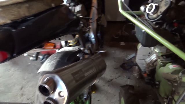 Унесённая ветром Aprilia RSV 1000 Mille