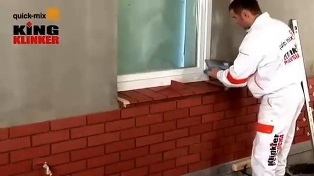 Монтаж фасадной клинкерной плитки под кирпич смотреть онлайн