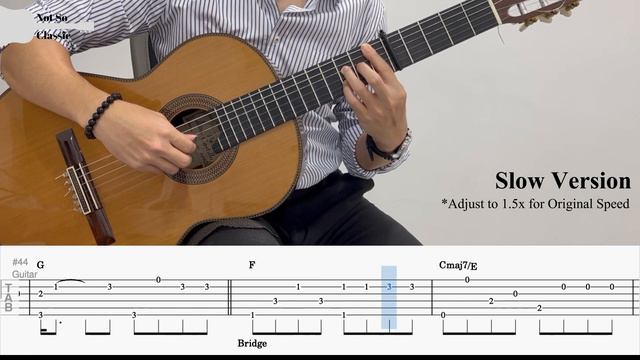 Set Fire to the Rain - Adele | Fingerstyle Guitar TAB (+ Slow & Easy) смотреть онлайн