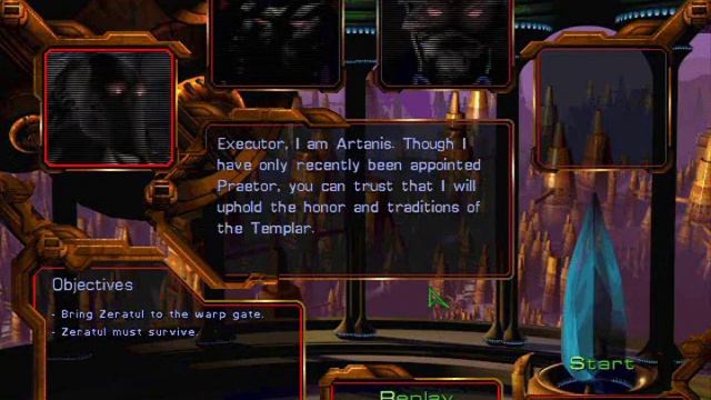 Starcraft: Brood War - Protoss Mission 1: Escape from Aiur смотреть онлайн