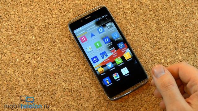 Обзор Alcatel One Touch Idol Alpha с металлом и подсветкой смотреть онлайн