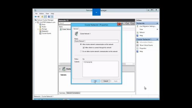 Configuring Cluster network - Etechtraining.com смотреть онлайн