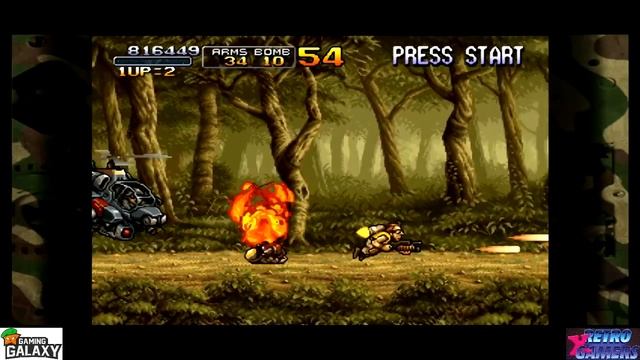 METAL SLUG 3/ NEO GEO/ NOSTALGIA RETRO GAME смотреть онлайн