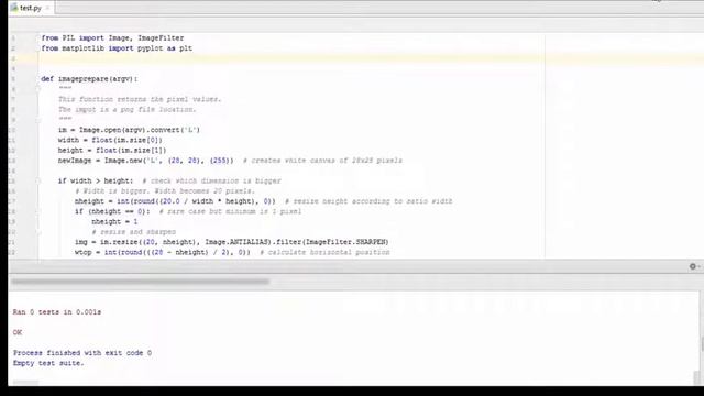 Python - Convert any image to MNIST Image 28x28 смотреть онлайн